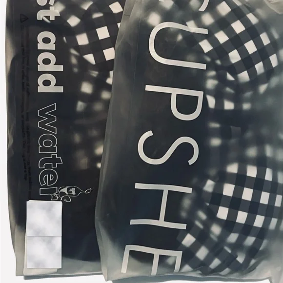 CupShe Black and White Gingham Checkered Bathingsuit - Picture 3 of 3